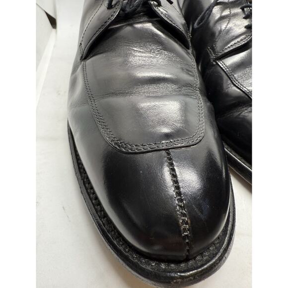 Allen Edmonds Delray Men’s Black Leather Split-Toe Oxford Dress Shoes Size 12 D main image 14